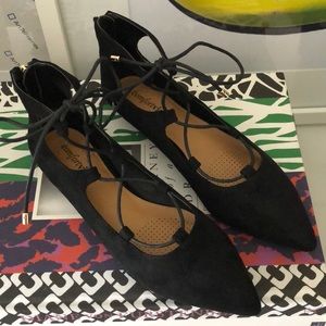 Shoes - Black lace up flats Shoes - Black lace up flats